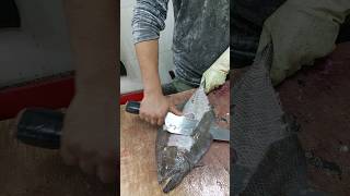 Skinning Flounder Fish With a Knife  How To Fillet [upl. by Madelin]