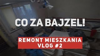 Remont mieszkania  mnóstwo gruzu pyłu poburzone [upl. by Aniraad]