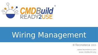 CMDBuild READY2USE Wiring Management [upl. by Trstram388]