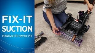 How to Fix the Suction on Your BISSELL® Powerlifter™ Swivel Pet Vacuum Cleaner [upl. by Garvin881]