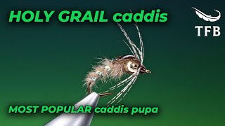 Fly Tying the Holy Grail caddissedge pupa with Barry Ord Clarke [upl. by Zevahc]