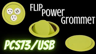 PCS73USB  Flip Power Grommet [upl. by Lavicrep729]