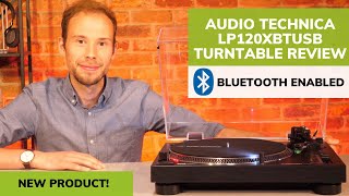 AudioTechnica LP120XBTUSB Bluetooth Turntable overview [upl. by Ardeha194]