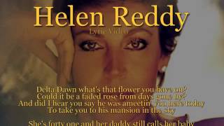 Helen Reddy  Delta Dawn Lyric Video HQ [upl. by Yran]