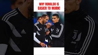 Chiellini Says Ronaldo is Easier to Mark – Here’s Why Part 2 footballshorts [upl. by Negris]