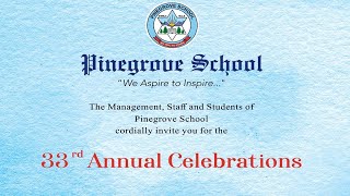 Pinegrove School Subathu  33rd Annual Celebrations 2024 [upl. by Elegna684]