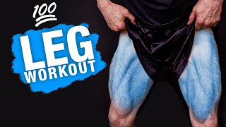 The 💯 Leg Workout MOST EFFECTIVE [upl. by Ledairam]