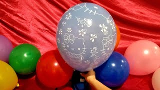 HELLO KITTY BALLOON POPS [upl. by Buddie]