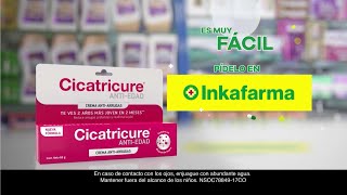 Comercial Cicatricure  AntiEdad En Inkafarma Perú 2021 4K [upl. by Retsub]