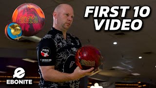 Ebonite Crusher  First 10 w Tommy Jones [upl. by Ynoble45]