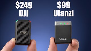 Ulanzi UMic AM18 vs DJI Wireless Mic [upl. by Annawoj]