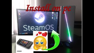 How to install steamos holoiso on PC [upl. by Damalus750]