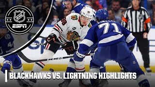 Chicago Blackhawks vs Tampa Bay Lightning  Full Game Highlights [upl. by Falconer]