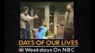 Roman amp Marlena  Salem Strangler  Days of our Lives Promos 1982 NBC Soap Opera [upl. by Wiencke]