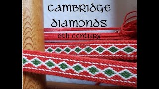 Weave Along with Elewys Ep 20 Cambridge Diamonds [upl. by Hgielime]