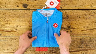 Castelli Aero Race 60 Cycle Jersey Unboxing  Wiggle [upl. by Razaile]