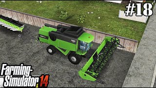 FS 14 Timelapse  18 New combine harvester [upl. by Oer]