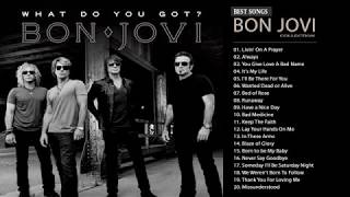 Bon Jovi Greatest Hits Full Album Best Songs Of Bon Jovi Nonstop Playlist [upl. by Loreen70]