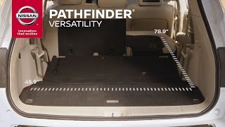 2017 Nissan Pathfinder  Cargo Versatility [upl. by Sutelc]