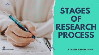 Stages Of Research Process [upl. by Ynnattirb]