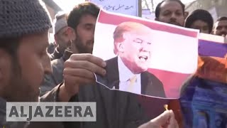 Global protests mark US Jerusalem move [upl. by Vinaya609]