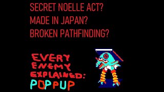 Deltarune  Every Enemy Explained Poppup [upl. by Michaeline]