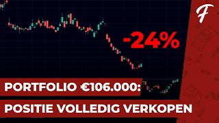 PORTFOLIO €106000 POSITIE VOLLEDIG VERKOPEN  PORTFOLIO SHOW 132 [upl. by Aniroz721]