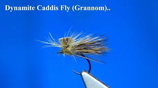 Tying a Dynamite Caddis Fly Grannom with Davie McPhail [upl. by Fanestil]