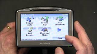 Tutorial On How To Add Addresses amp Points Of Interests To Favorites On a TomTom GO 630 720 920 GPS [upl. by Aneekal]