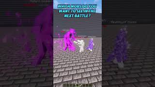 ExtraGolems VS Mutant Enderman in Minecraft 🤖⬛️ minecraft gaming battle [upl. by Starling409]