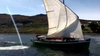 Raising The Sail Achill Yawl Racing 1492013 [upl. by Silra600]