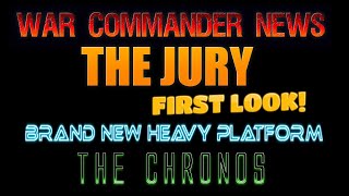 War Commander News The Jury First Look  Chronos Turret [upl. by Joleen92]