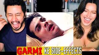 ASHISH CHANCHLANI  GARMI KE SIDEEFFECTS  Reaction by Jaby amp Natasha Martinez [upl. by Ajidahk]