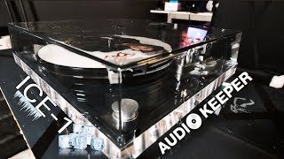 Audio Keeper ICE1 Turntable Sounds as Good as it Looks [upl. by Deegan]