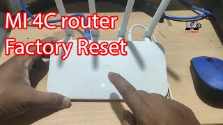 How to reset mi router 4c [upl. by Reahard]