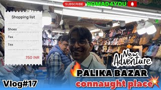 Exploring the HIDDEN GEMS of Palika Bazar First time visit Palika bazar vlog travel viralvideo [upl. by Nikolos]