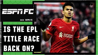 Are Liverpool BACK in the Premier League title race 🍿 👀  ESPN FC [upl. by Aisek]