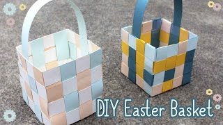 How To Make An Easter Basket 🐰 [upl. by Jody]