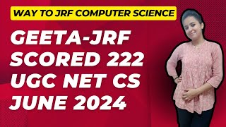 Journey to JRF  How to Prepare for JRF  JRF Preparation Strategy  UGC NET JRF Computer Science [upl. by Gnilhsa]