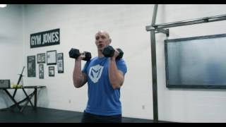 Dumbbell Push Press  How To [upl. by Nosyk305]