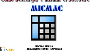 Como descargar e instalar MICMAC Gratis Actualizado 2016 [upl. by Irv]