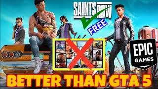 FINALLY SAINTS ROW FREE ✅FROM EPIC GAME 12 GAME [upl. by Roslyn]