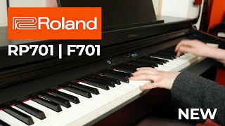 NEW Pianos from Roland  F701RP701 [upl. by Nnire]