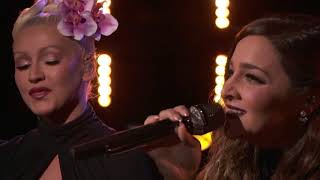 The Voice 2016 Alisan Porter and Christina Aguilera Finale Youve Got a Friend [upl. by Gentes832]