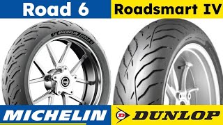 Michelin Road 6 vs Dunlop Roadsmart IV [upl. by Bible]