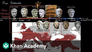 Emperors of Pax Romana  World History  Khan Academy [upl. by Ahselef]