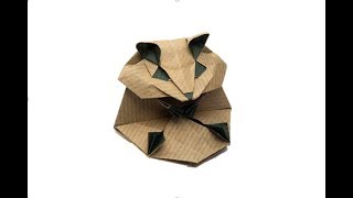 Origami hamster by Katsuta Kyohei 🐹 [upl. by Asset]