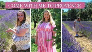 Provence vlog  Forcalquier market lavender fields  visit the South of France with me [upl. by Larkins553]