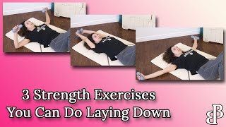 3 Weight Bearing Exercises You Can Do on the Floor  Exercises for Osteoporosis [upl. by Nollat]