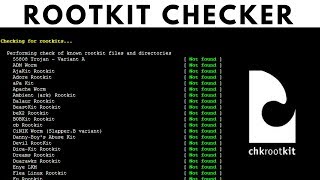 How To Detect Rootkits On Kali Linux  chkrootkit amp rkhunter [upl. by Duntson]